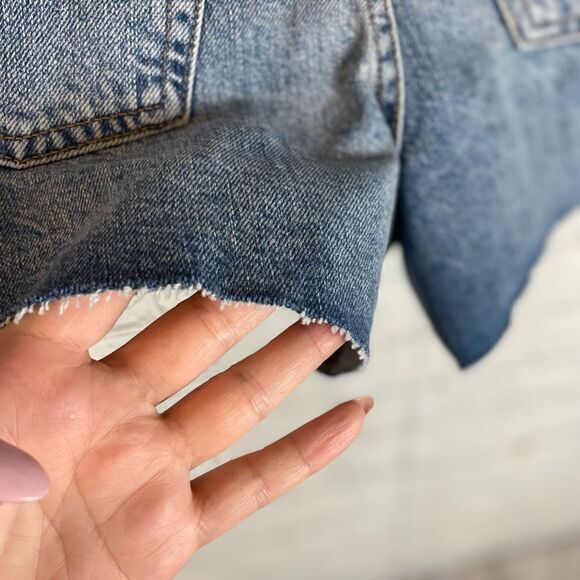 TopShop A-Line Jean Shorts Size 2 NWT - Picture 7 of 8